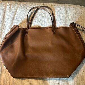 Carolina Herrera large Matryoshka Bag. Large. Cognac.